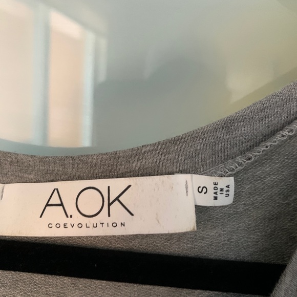 A. OK GREY DRESS - Picture 2 of 2